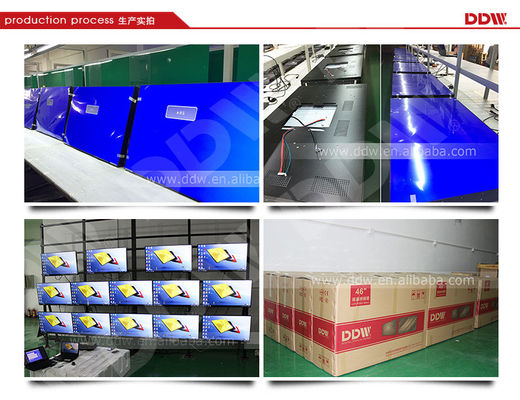 मल्टी मॉनिटर कंट्रोल रूम वीडियो वॉल 55 इंच RS232 कंट्रोल सरफेस DDW-LW550HN16