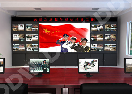 मॉल प्रबंधन केंद्र DDW-LW490DUN-TJB1 के लिए मोनिटोर्स वीडियो वॉल lg बड़े प्रारूप का प्रदर्शन 1.8 मिमी