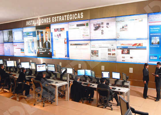 55 इंच एलजी एलसीडी डिस्प्ले कंट्रोल रूम वीडियो दीवार 12 वी टीएफटी पैनल डीडब्ल्यू-एलडब्ल्यू 550 डीयूएन-टीकेबी 1