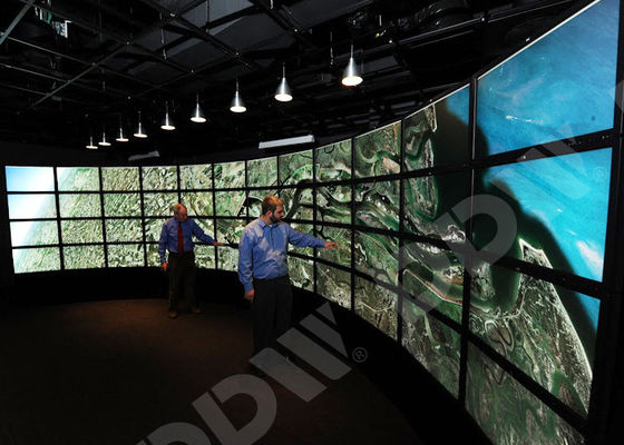 एलईडी बैकलाइट घुमावदार वीडियो स्क्रीन 500 निट्स सरफेस एंटी ग्लेयर एलजी थिन बेजल मॉनिटर