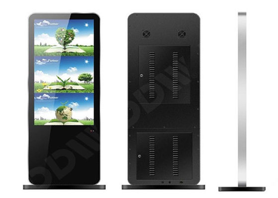 पूर्ण एचडी 1920 x 1080 65 "विज्ञापन डिजिटल साइनेज समाधान 2000/1 कंट्रास्ट