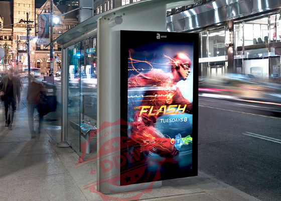 मूल सैमसंग स्क्रीन आउटडोर डिजिटल साइनेज डिस्प्ले 1500-2500cd/m*m चमक