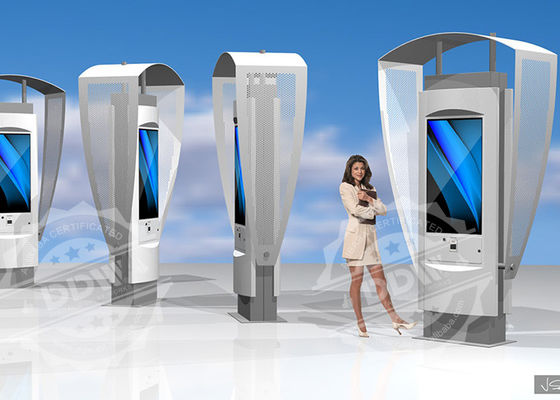 1500 नाइट्स 16/9 एलसीडी विज्ञापन प्लेयर, डिजिटल साइनेज वॉटरप्रूफ अकेले खड़े हो जाओ