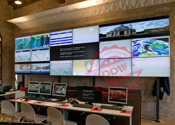 1.7 मिमी 700 एनआईटी सैमसंग वीडियो दीवार 55 सुपर संकीर्ण बेज़ेल मॉनिटर रेंटल DDW-LW550HN14 के लिए