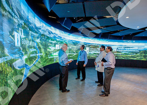 एलईडी बैकलाइट घुमावदार वीडियो स्क्रीन 500 निट्स सरफेस एंटी ग्लेयर एलजी थिन बेजल मॉनिटर