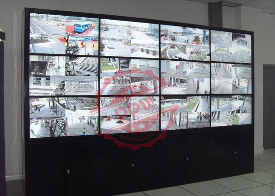 2X3 कंट्रोल रूम वीडियो वॉल 55 '' 3.5 मिमी सैमसंग डिस्प्ले एचडीएमआई वीजीए 1080 पी 700 एनआईटी