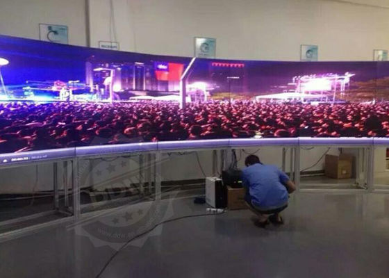 65 "घुमावदार वीडियो दीवार 500 एनआईटी 1080p हाई रेजोल्यूशन 3.5 एमएम स्नैरो बेजल डीडीडब्ल्यू-एलडब्ल्यू 650 एचएन 11