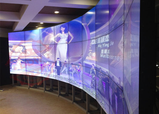 3.5 एमएम बेजल एचडीएमआई कर्व्ड डिस्प्ले मॉनिटर 46 इंच एलईडी बैकलाइट 5ms रिस्पॉन्स टाइम