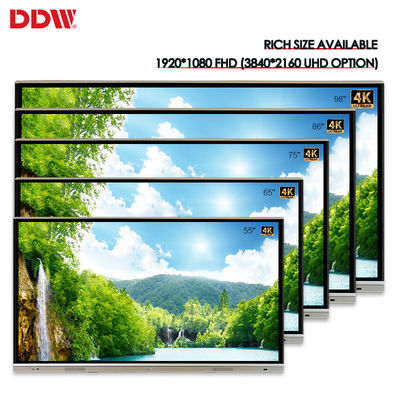 उच्च प्रदर्शन इंटरएक्टिव व्हाइटबोर्ड टच स्क्रीन सभी एक पीसी में