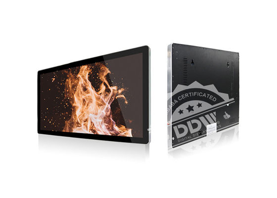 4000/1 कंट्रास्ट रिटेल एलसीडी डिजिटल साइनेज 50 टच स्क्रीन मॉनिटर एपीआई वाईफ़ाई कंट्रोल डीडीडब्ल्यू-एडी 5001 एसएन