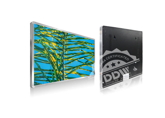 4000/1 कंट्रास्ट रिटेल एलसीडी डिजिटल साइनेज 50 टच स्क्रीन मॉनिटर एपीआई वाईफ़ाई कंट्रोल डीडीडब्ल्यू-एडी 5001 एसएन