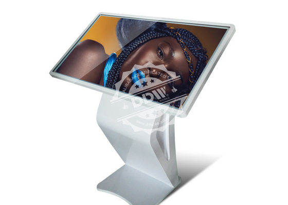 घूर्णन एलसीडी डिस्प्ले टच स्क्रीन डिजिटल साइनेज कियोस्क 3 मिमी मोटाई टेम्पर्ड ग्लास