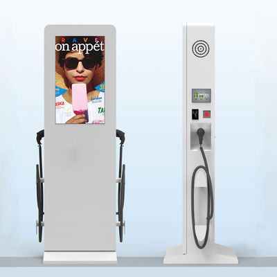 55 इंच ग्रे विज्ञापन डिजिटल साइनेज कार चार्जिंग स्टेशन DDW-AD5501S 1920x1080 2500nits निविड़ अंधकार विरोधी कोहरे