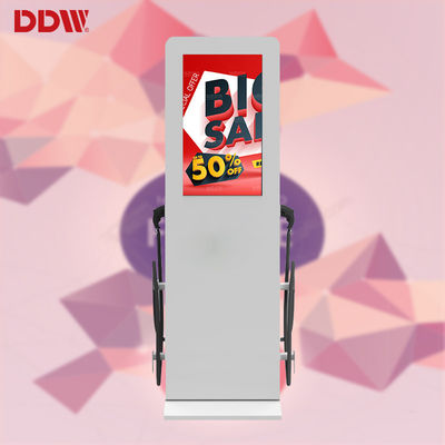 65 इंच एलसीडी FHD स्वनिर्धारित स्व सेवा कियोस्क बस / कार सार्वजनिक चार्जिंग स्टेशन DDW-AD6501S