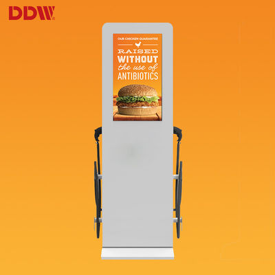 65 इंच एलसीडी FHD स्वनिर्धारित स्व सेवा कियोस्क बस / कार सार्वजनिक चार्जिंग स्टेशन DDW-AD6501S