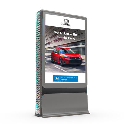 आसान स्थापना IP65 जलरोधक p4 p5 p6 p8 p10 3680hz 8000nits आउटडोर एलईडी डिजिटल साइनेज