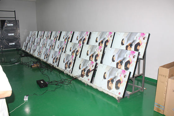 एफसीसी एलजी 55 इंच एलसीडी वीडियो वॉल सुपर नैरो बेज़ेल आईपीएस स्क्रीन एचडीएमआई सिग्नल सपोर्ट