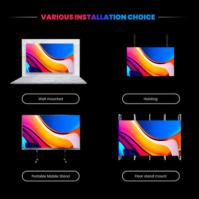 उच्च गुणवत्ता 4K 8K COB एलईडी मॉड्यूल डिस्प्ले P0.93 क्वांटम डॉट माइक्रो COB एलईडी डिस्प्ले