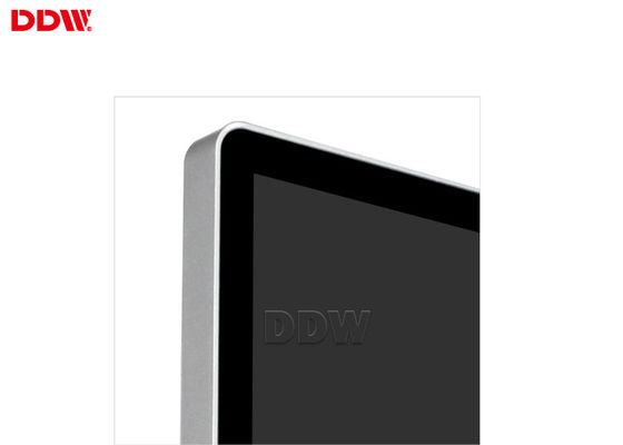 42 इंच इंडोर उच्च चमक मंजिल स्टैंडिंग डिजिटल साइनेज इंटरेक्टिव टच स्क्रीन