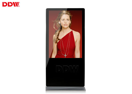 65 Inch ISO9001 samsung की दुकान डिजिटल साइनेज समाधान एलसीडी विज्ञापन स्क्रीन 1920x1080 DDW-AD6501S