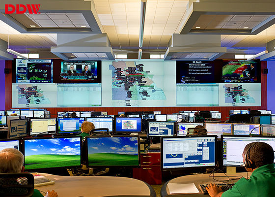 RS232 नियंत्रण सैमसंग एलसीडी वीडियो दीवार TFT स्क्रीन दीवार प्रदर्शन वाणिज्यिक DDW-LW550HN11