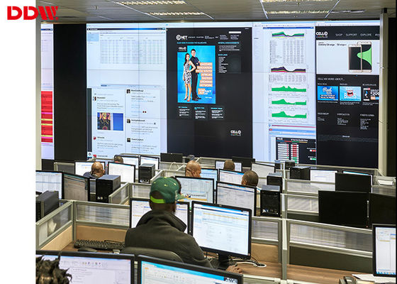 RS232 नियंत्रण सैमसंग एलसीडी वीडियो दीवार TFT स्क्रीन दीवार प्रदर्शन वाणिज्यिक DDW-LW550HN11