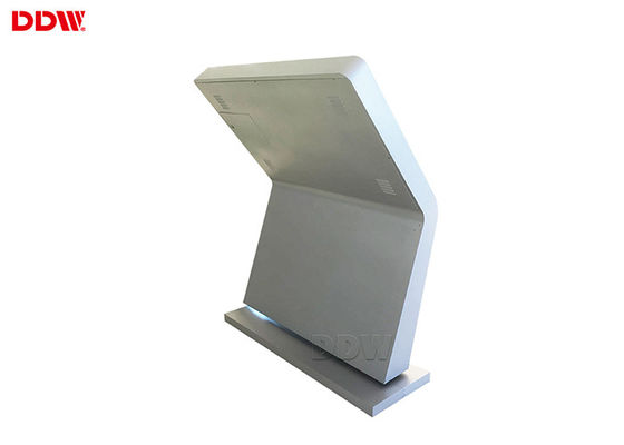 DDW शॉपिंग सेंटर DDW-AD4901TK के लिए अनुकूलित 49 इंच 500cd / m2 मंजिल स्टैंड एलसीडी टच स्क्रीन कियोस्क