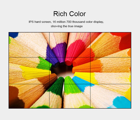 एफसीसी एलजी 55 इंच एलसीडी वीडियो वॉल सुपर नैरो बेज़ेल आईपीएस स्क्रीन एचडीएमआई सिग्नल सपोर्ट