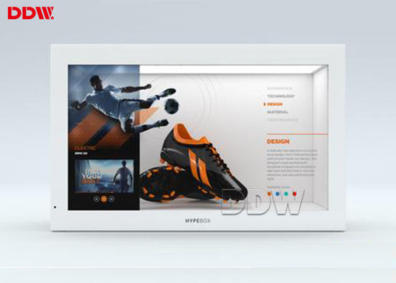 700 निट्स ट्रांसपेरेंट मॉनिटर स्क्रीन 42 इंच एंड्रॉइड सिस्टम 178 ° देखने योग्य एन्जिल