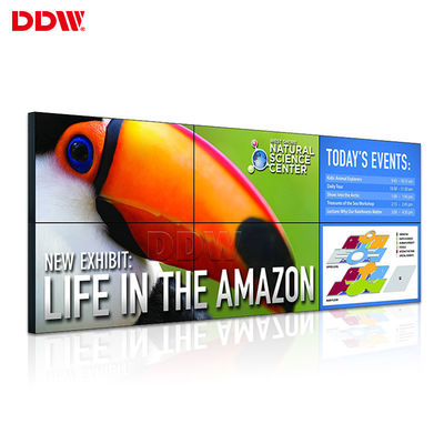 मोशन सेंसर 55 20dots कैपेसिटिव टच वीडियो वॉल फिजिकल रिजॉल्यूशन 1920 * 1080 टीएफटी एलसीडी