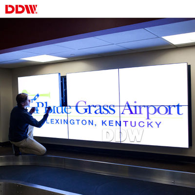 RS-232 RJ45 लूप - सर्किट टचस्क्रीन वीडियोवैल, 55 इंच इंटरएक्टिव मोशन वीडियो वॉल