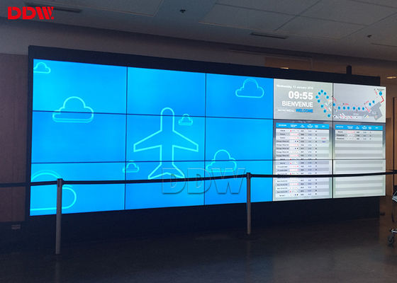 लाइट वेट इंटरएक्टिव वीडियो वॉल सिंगल स्क्रीन डिस्प्ले रिस्पॉन्सिव टाइम 6ms