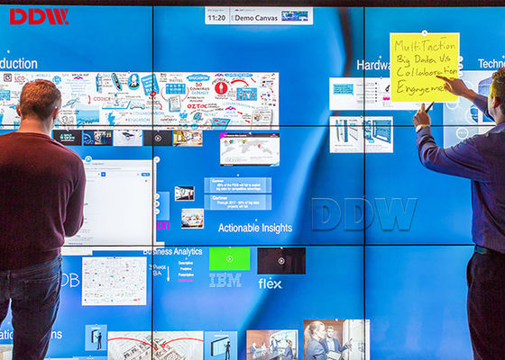 सम्मेलन और बैठक के कमरों के लिए उच्च चमक इंटरएक्टिव वीडियो दीवार