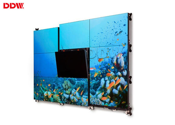 16: 9 एस्पेक्ट रेश्यो सीमलेस मॉनिटर वॉल / लार्ज डिस्प्ले वॉल 2 एक्स एचडीएमआई इनपुट