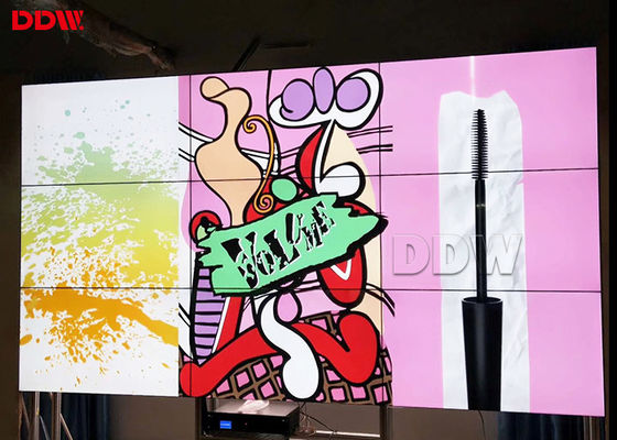 मूल एलजी / सैमसंग पैनल के साथ स्टाइलिश डिजाइन वाणिज्यिक वीडियो दीवार