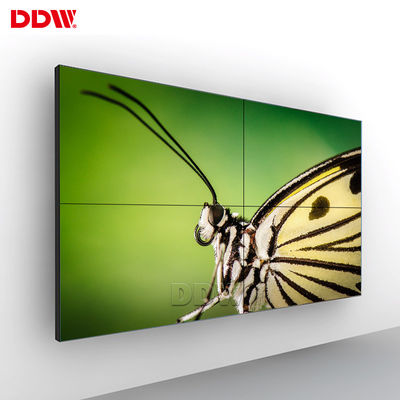 RJ45 लूप 46 इंच सीसीटीवी वीडियो वॉल एचडी 178x178 230W इनपुट के साथ कोण को देखता है