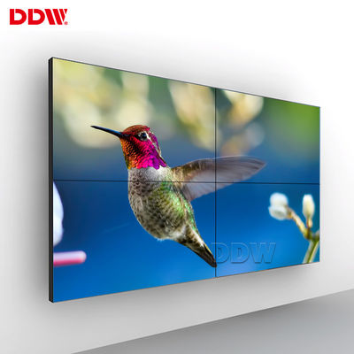 मल्टी मॉनिटर सीसीटीवी वीडियो दीवार 500nits सुरक्षा केंद्र प्रदर्शनी के लिए चमक