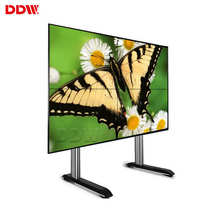 3.5 मीटर 2x2 सीसीटीवी वीडियो वॉल 55 इंच AC100 ~ 240V फायर अलार्म निगरानी केंद्र के लिए