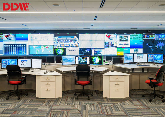 RS232 नियंत्रण मॉनिटर वीडियो दीवार, पतली बेजल एलसीडी वीडियो दीवार प्रदर्शन