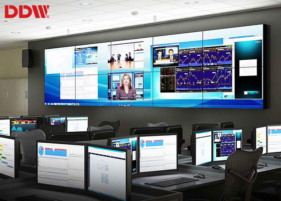 DDW डिजिटल सैमसंग वीडियो वॉल स्क्रीन / ब्राइट आउटडोर 3x2 वीडियो वॉल