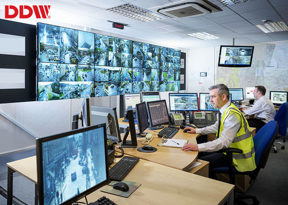 49 "वीडियो वॉल डिस्प्ले मॉनिटर, हाई कलर गेमट सिक्योरिटी वीडियो वॉल