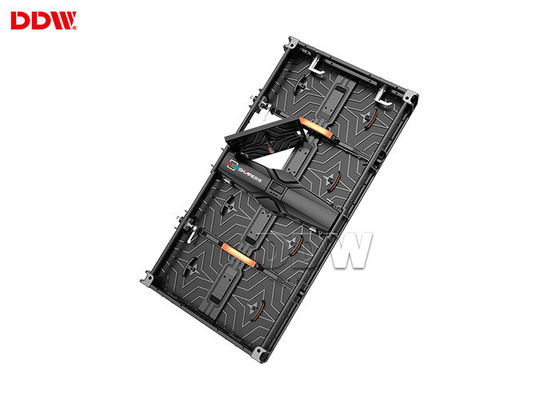 रेंटल 3200-9300K सीमलेस एलईडी वीडियो वॉल, डाई केस एल्युमिनियम लार्ज डिस्प्ले वॉल