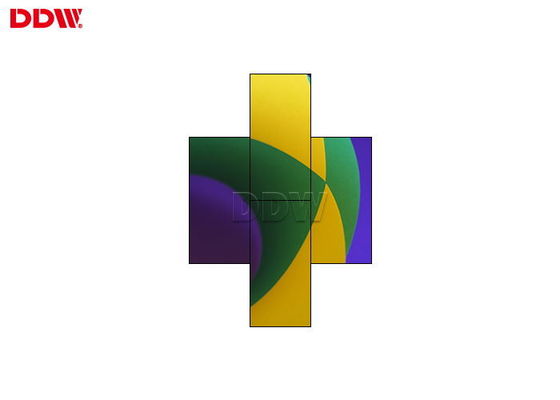 अल्ट्रा पतली विभाजन अनियमित वीडियो दीवार 16.7M रंग शांत शीतलन प्रशंसक