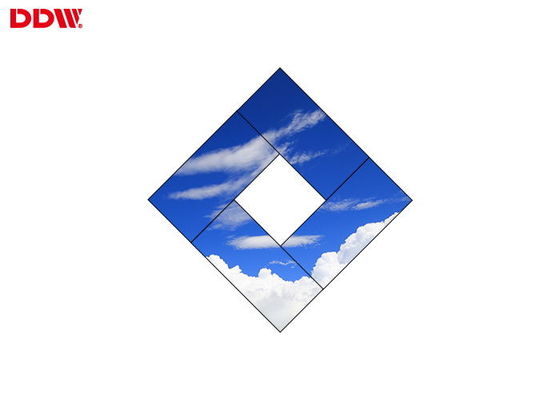 55 इंच एलसीडी अनियमित वीडियो दीवार प्रदर्शनी शिक्षा नियंत्रण कक्ष के लिए