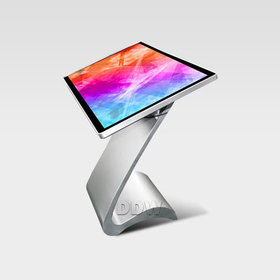 32 इंच टच स्क्रीन पीसी मॉनिटर इंटरेक्टिव कियोस्क, 1100: 1 मल्टी टच कियोस्क डीडीडब्ल्यू-एडी 3201 एसएनटी