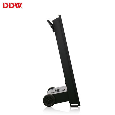 43 इंच आउटडोर पोर्टेबल बैटरी संचालित कियोस्क आउटडोर एलसीडी विज्ञापन डिजिटल साइनेज डिस्प्ले स्क्रीन