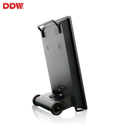 43 इंच आउटडोर पोर्टेबल बैटरी संचालित कियोस्क आउटडोर एलसीडी विज्ञापन डिजिटल साइनेज डिस्प्ले स्क्रीन