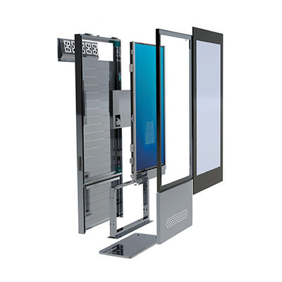 65 इंच आउटडोर सभी एल्यूमीनियम उच्च चमक डिजिटल साइनेज