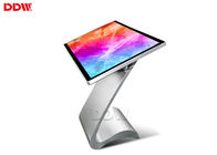 42 Touch Screen Kiosk monitor totem display, 500cd/m2 ISO9001 SD card or USB port at one player DDW-AD4201TK