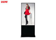 49 inch ultra thin floor standing digital signage for shopping center